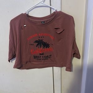 brand shein color maroon/pink